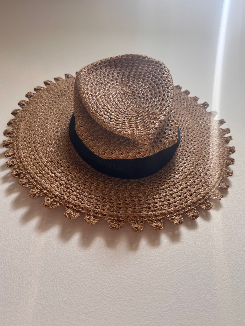 Eric Javits - Natural Straw Sun Hat UPF 50+